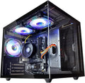 PC para juegos |   Ryzen5 5600GT |   SSD NVMe de 512 GB |   16 GB de RAM |   Torres Preconstruidas con WiFi 6, Computadora de Escritorio Negra