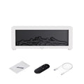 Humidificador de Aroma de aire, humidificador de aceites esenciales, difusor de fragancia de llama, difusor de aromaterapia para el hogar con luz LED y Control remoto