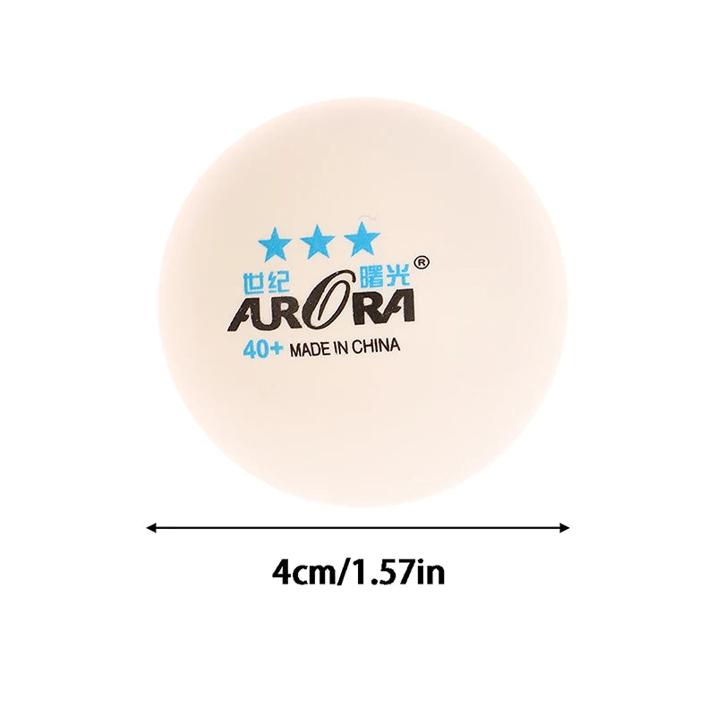 Nuevas 10 Pelotas de Ping Pong de 40 mm, Pelotas de Entrenamiento de ABS para Mesa, Pelotas Profesionales de Tenis de Mesa, Estándar TTF para Competición de Tenis de Mesa