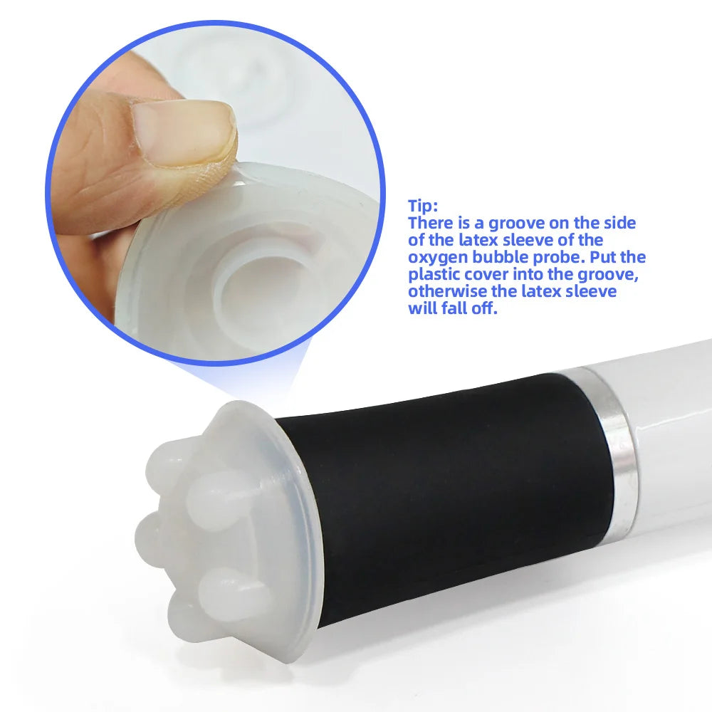 Máquina de belleza hidro 3 en 1 AOKO, lo último en tecnología, para el cuidado facial con oxígeno, rejuvenecimiento, estiramiento facial y blanqueamiento de la piel.