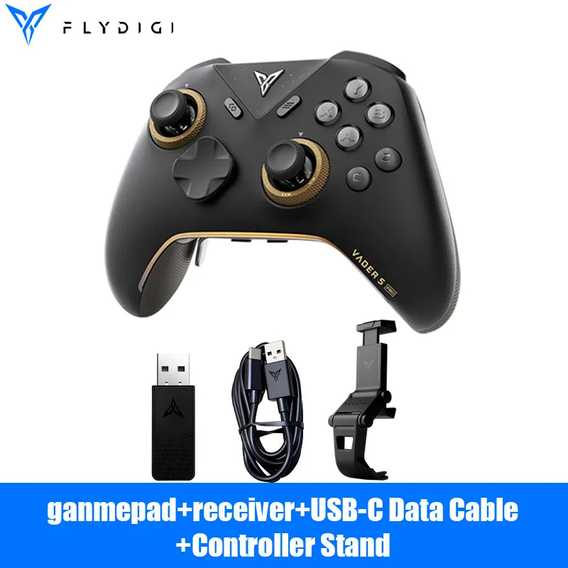 Control Inalámbrico Bluetooth Flydigi Vader 5 Pro V2 Versión Global, Multiplataforma para PC, NS2, Móvil y Steam, Disponible en Stock
