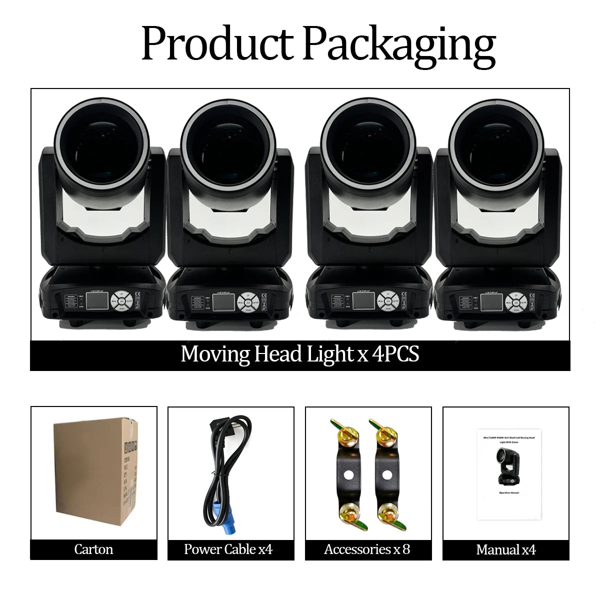 Luz de cabeza móvil tipo bola de espejos de 120W, luz de escenario rotativa DMX512 de 120W para fiestas, bares, KTV, clubes y bodas