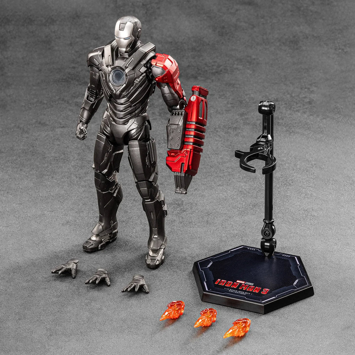 Figura de acción articulada de Iron Man MK29 de ZD Toys, ideal como regalo de cumpleaños.