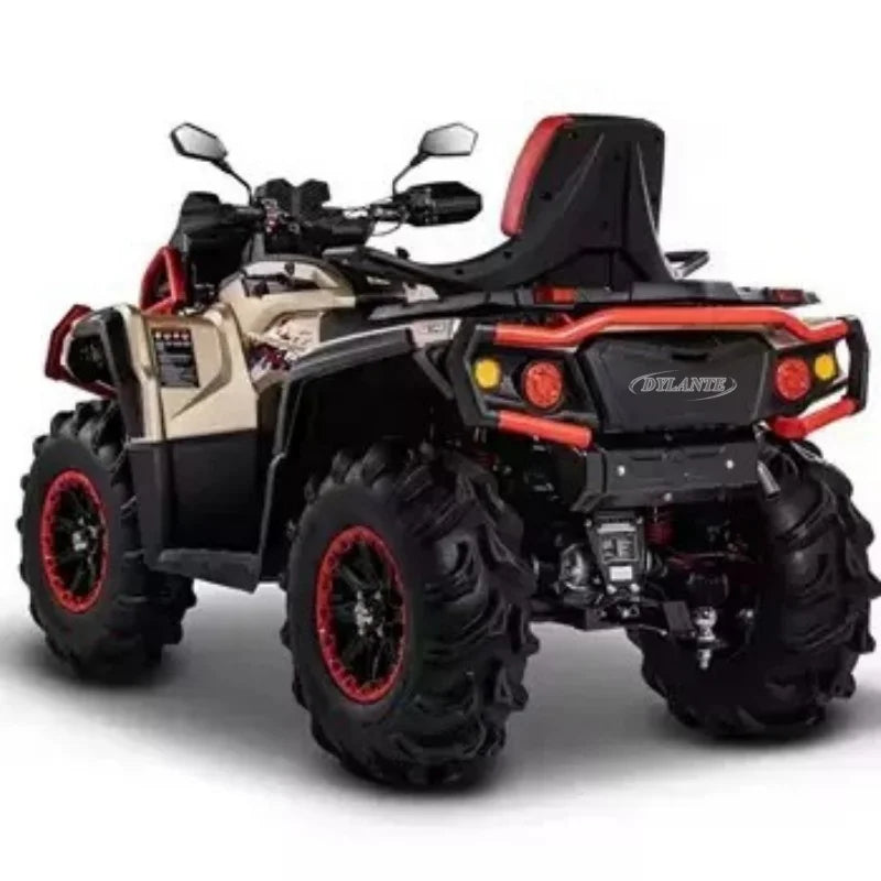 Vehículo Todoterreno ATV con Refrigeración Líquida de 1000cc, Tablero LCD y Sistema de Audio Bluetooth para un Rendimiento de Caza Todoterreno Inigualable
