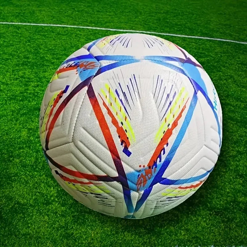 Balón de Fútbol Clásico de PVC Tamaño 5, Resistente al Desgaste y a Prueba de Explosiones, para Entrenamiento, Competencia y Juego Deportivo Profesional.