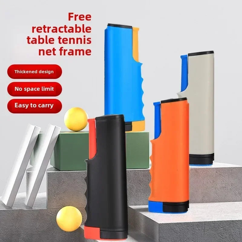 Red de tenis de mesa, red de ping pong, soporte retráctil, color aleatorio