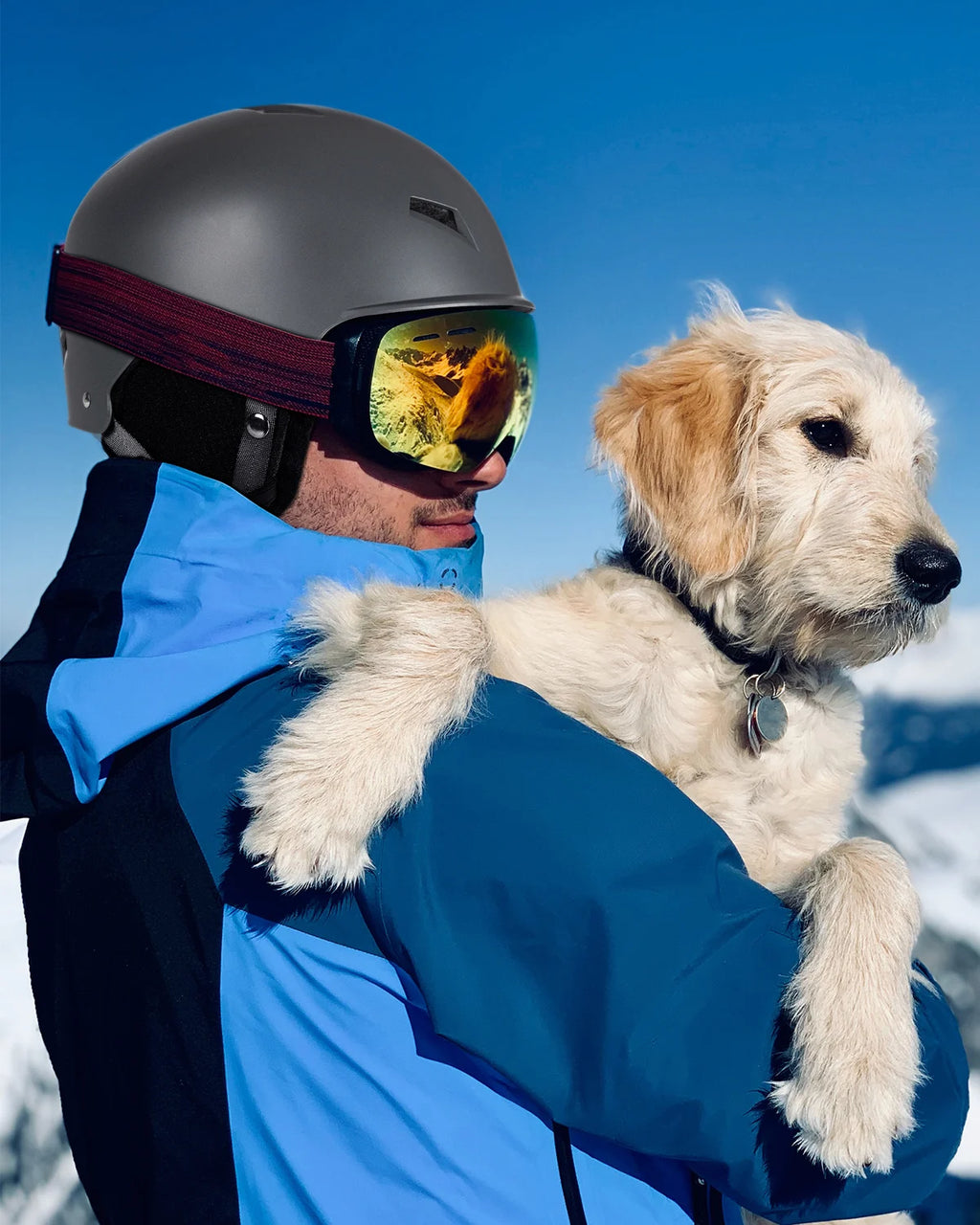 VICTGOAL Cascos de Esquí de Invierno con Forro Térmico, Cascos de Seguridad Resistentes al Frío para Hombres y Mujeres, Protección para Snowboard, Skateboard, Esquí y Deportes