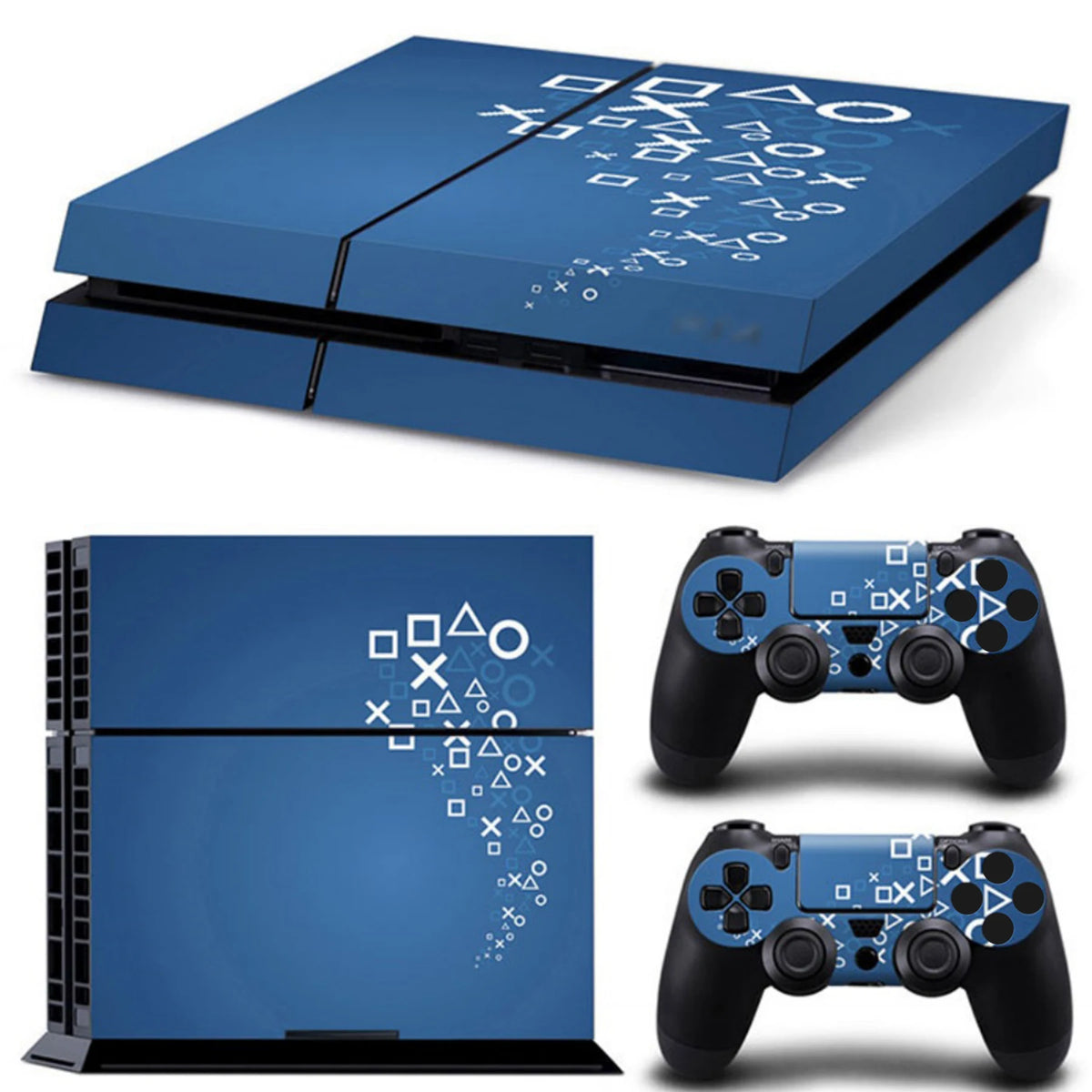 Compatible with PS4 Console Skin Sticker Decal Cover Wrap for Game Accessories Controller