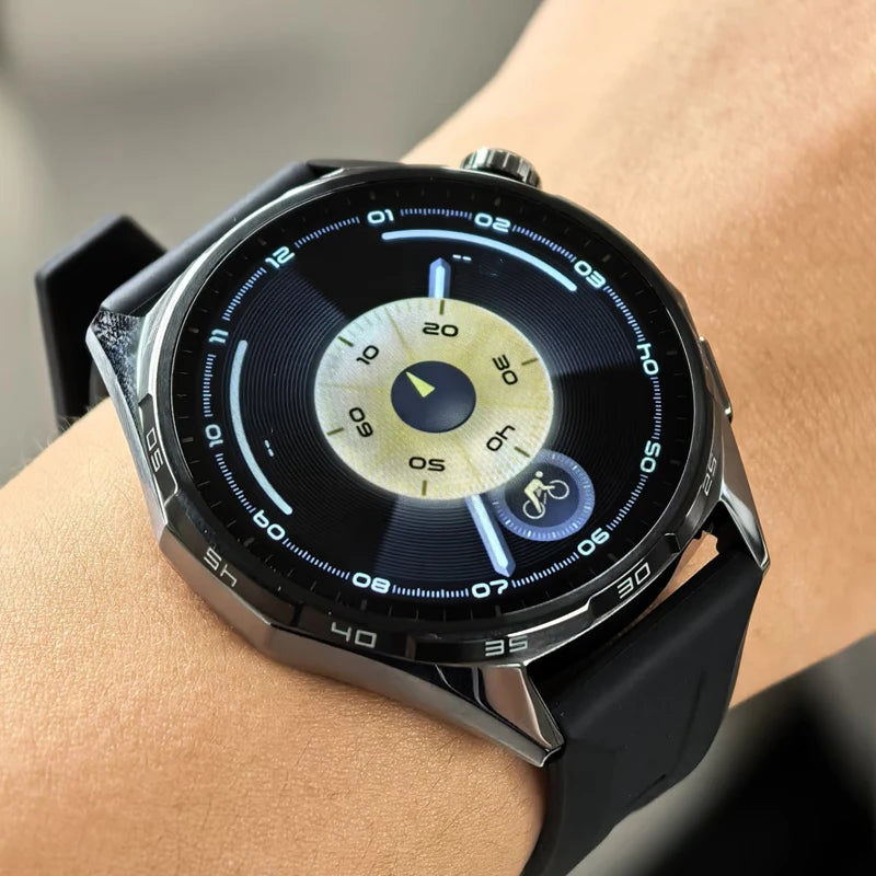 HUAWEI GT 6  46mm Smartwatch GPS 1.47'' AMOLED Touch Screen 100+ Sports Modes Compatible iOS Android Health Monitoring
