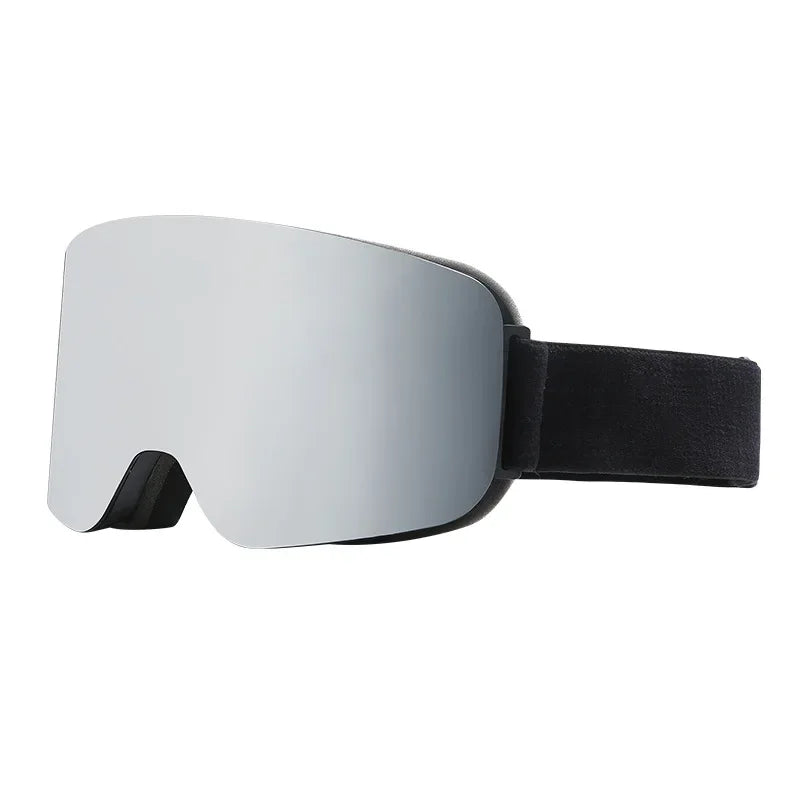 Gafas de esquí y snowboard para mujer y hombre, gafas de protección para esquiar, protección UV 400 contra la nieve, para usar sobre gafas, diseño cilíndrico, doble protección antivaho, modelo 2028.