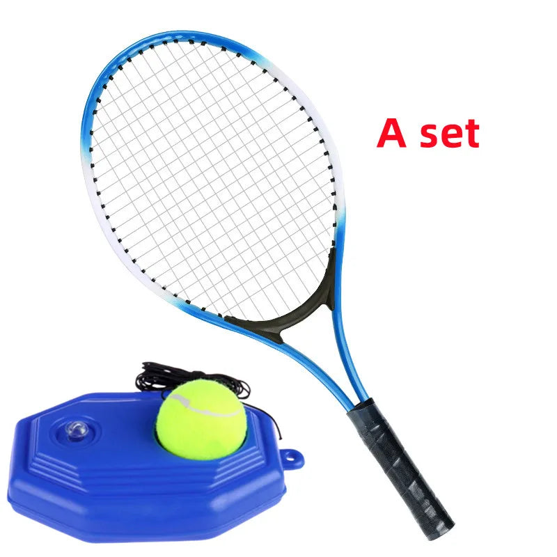 Juguete de Tenis de Rebote para Entrenamiento Individual, Raqueta de Tenis para Principiantes, Regalo de Cumpleaños para Niños