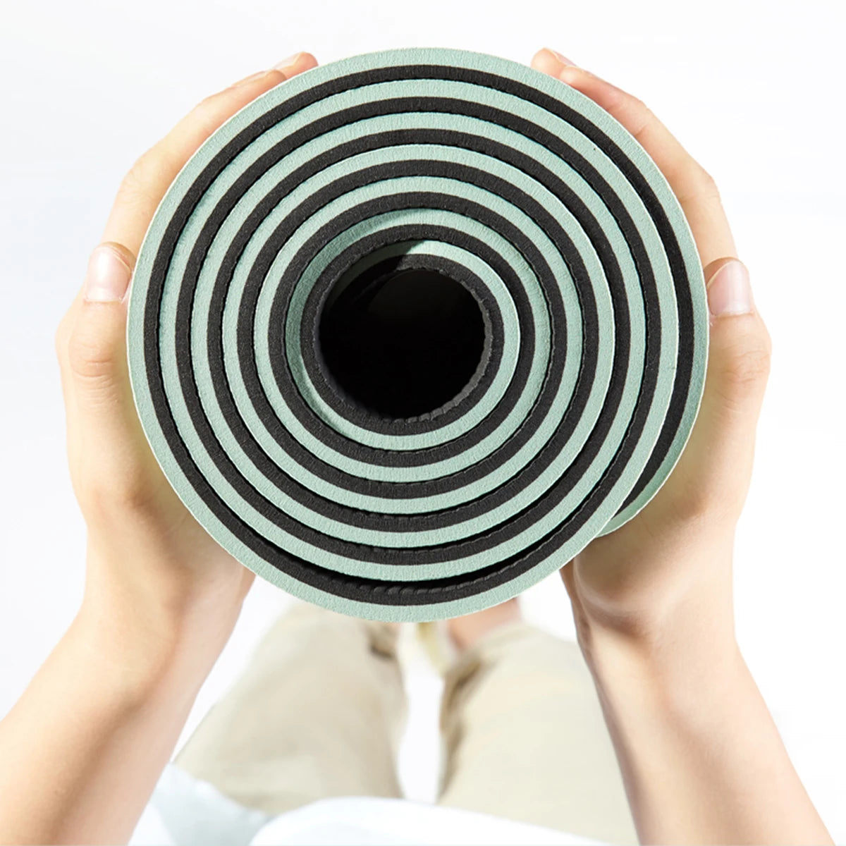 MATES de yoga antideslizantes, MATES de fitness para Pilates, ecológicos, MATES de yoga para mujeres y MATILLAS de ejercicio adecuadas para entrenamientos en casa
