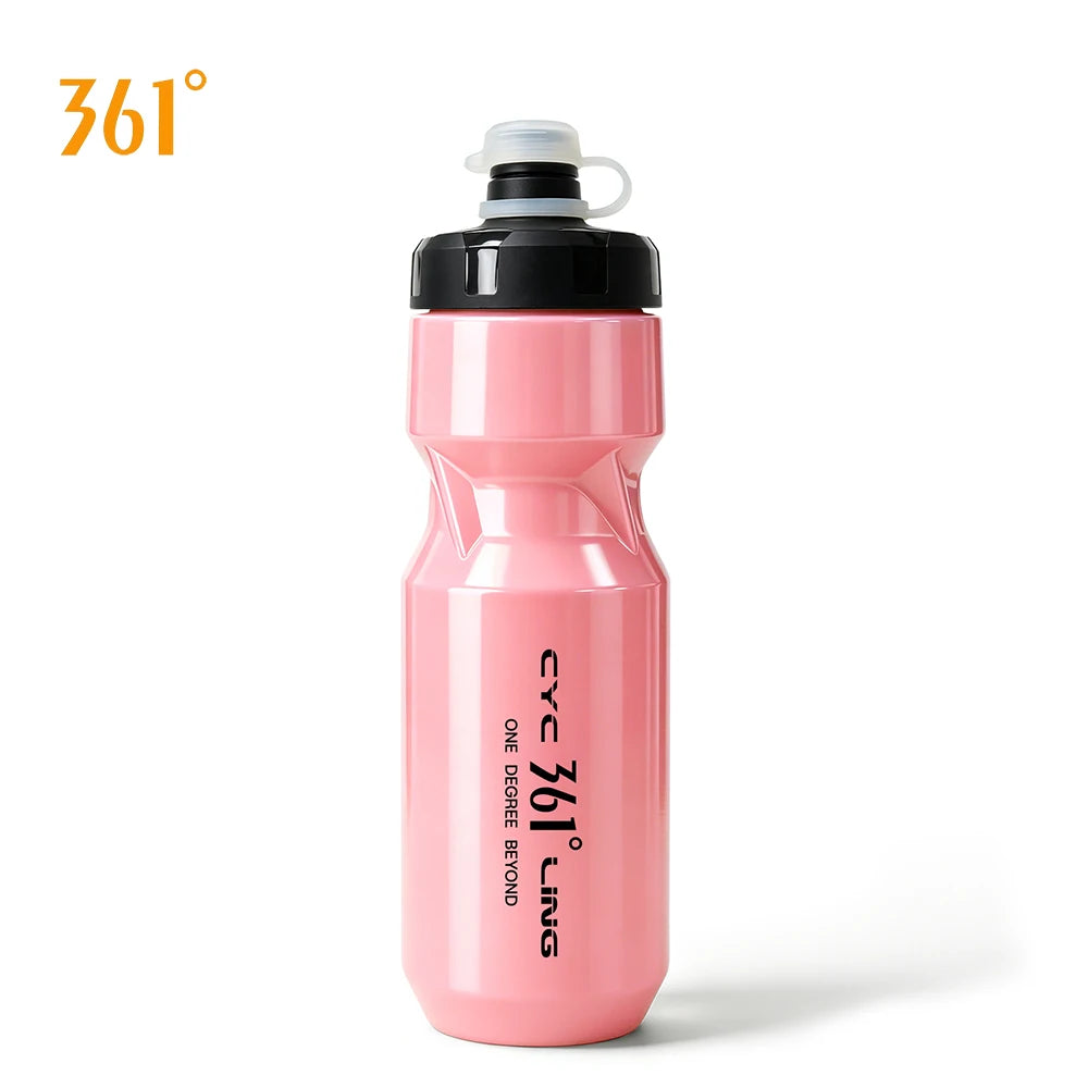 Botella de agua para bicicleta de 361 grados, 710ml, gran capacidad, botella para beber para ciclismo, botella de agua a prueba de fugas, accesorios para bicicleta