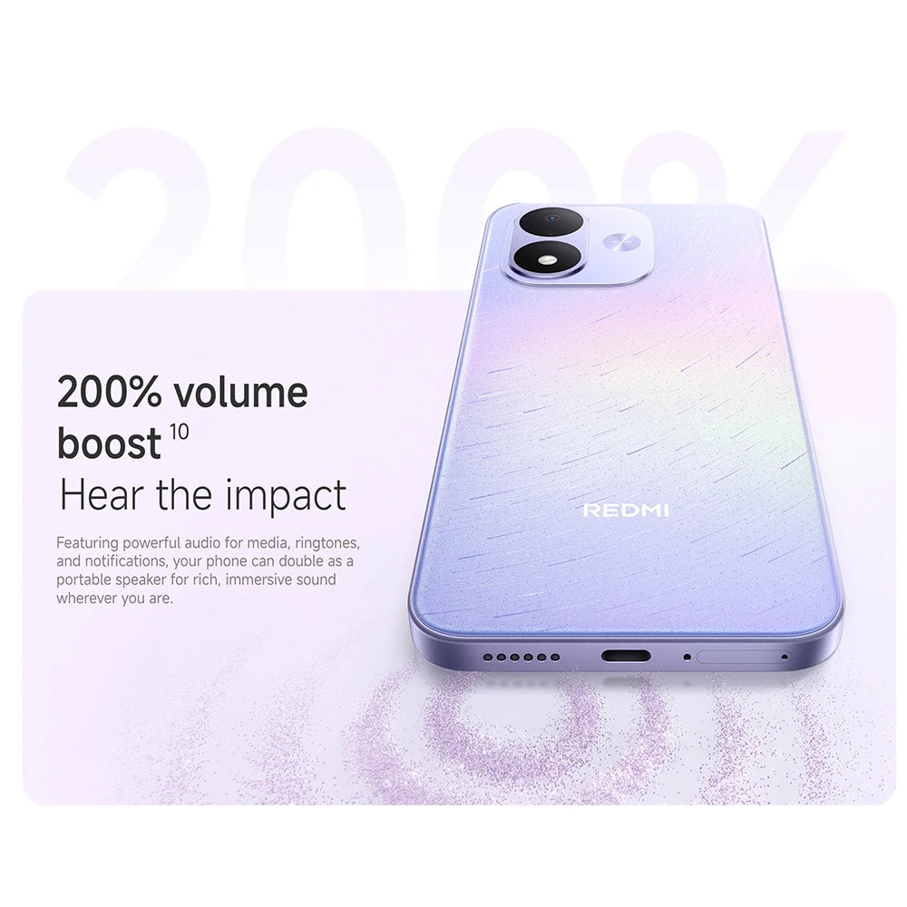 Versión global del smartphone Redmi Note 17 5G, pantalla AMOLED de 6.99", batería de 7700 mAh, potente procesador Snapdragon 4 Gen 4, Corning Gorilla Glass 7i, con tecnología Xiaomi HyperOS