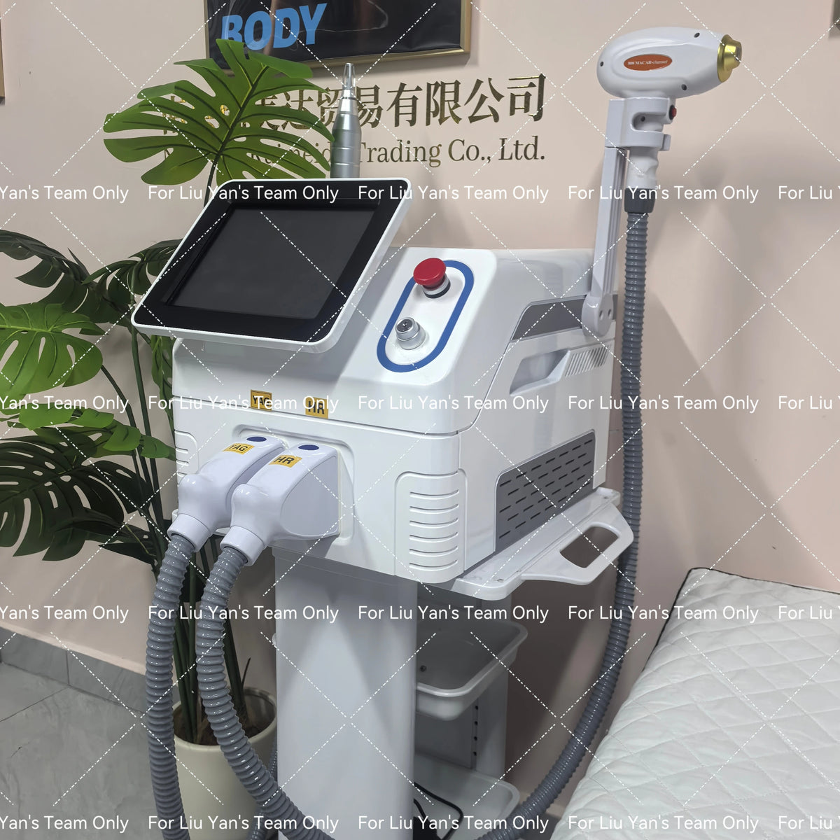 Máquina Láser de Diodo 2 en 1 de Picosegundos 808nm 755nm 1064nm para Depilación Permanente, Eliminación de Tatuajes y Rejuvenecimiento de la Piel