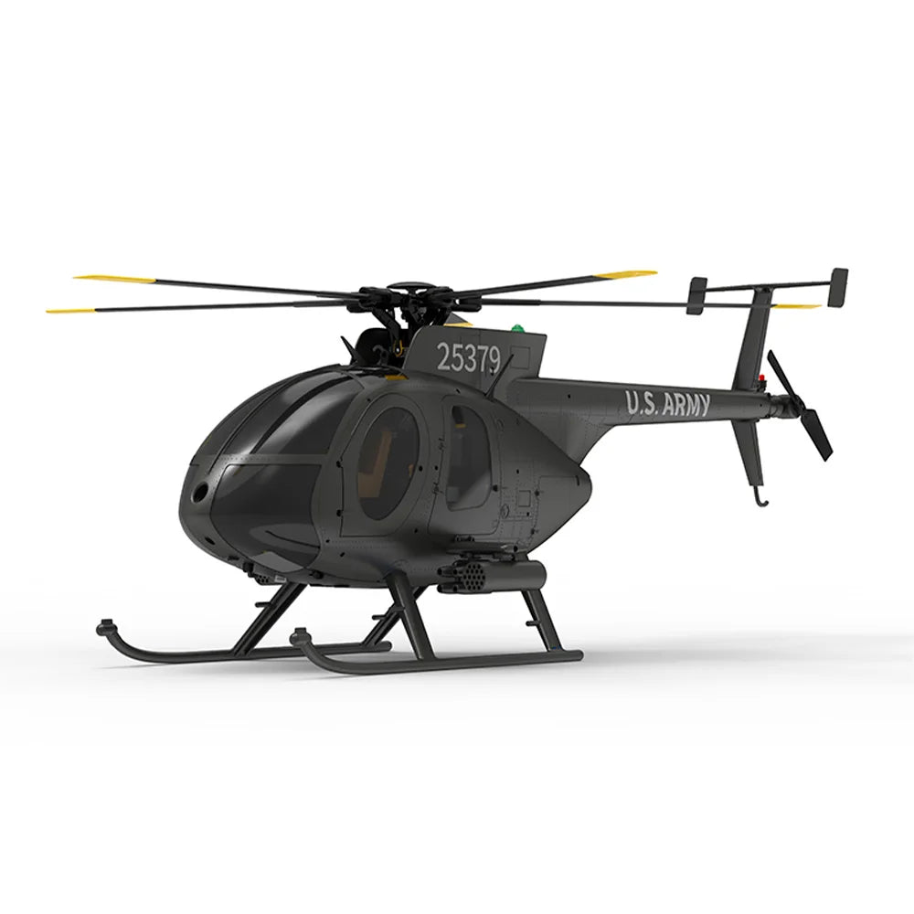 Helicóptero RC YUXIANG 1/16 F119S(MD500) 9CH GPS