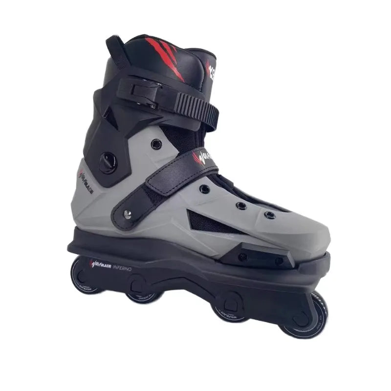 Patines en Línea Agresivos de Alto Rendimiento para Adultos, Patines de Ruedas con Ruedas Duraderas, Diseño de Deslizamiento Suave