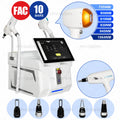 FAC 2 EN 1 NUEVO Láser de Diodo Profesional 5000w Máquina de Depilación Láser Pico Qswitch ND YAG Máquina de Eliminación de Tatuajes 6 Ondas 808NM