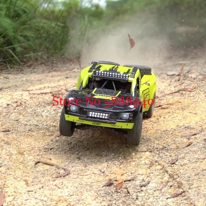 Camioneta Todoterreno a Control Remoto 1:10 90KM/H con Estabilización Electrónica de Suspensión (ESP), 8 Canales, 4WD, Motor sin Escobillas, Amortiguador Hidráulico, Resistente al Agua