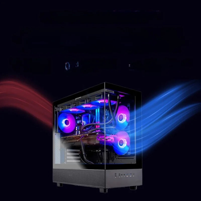 PC de Escritorio para Juegos Gaming 3, Ryzen 7 9800X3D 4.7 (5.2 GHz), RTX 5080 16GB, SSD NVMe de 2TB, 32GB de RAM DDR5 6000 RGB