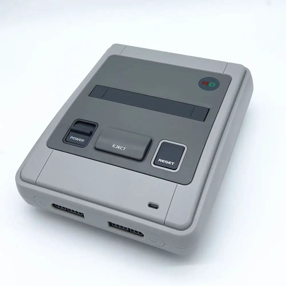 Consola Principal RETROAD 5+Ultra SUPER HD ENTERTAINMENT Compatible con Cartuchos de Juego Super NES/Super Famicom PAL y NTSC Tamaño Original