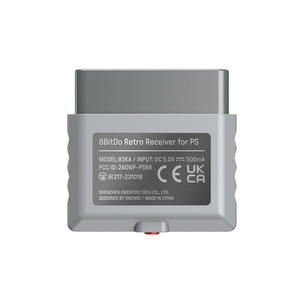 Receptor retro 8BitDo para PS1, PS2 y Windows, compatible con mando de Xbox, Switch Pro y mando de PS5/PS4