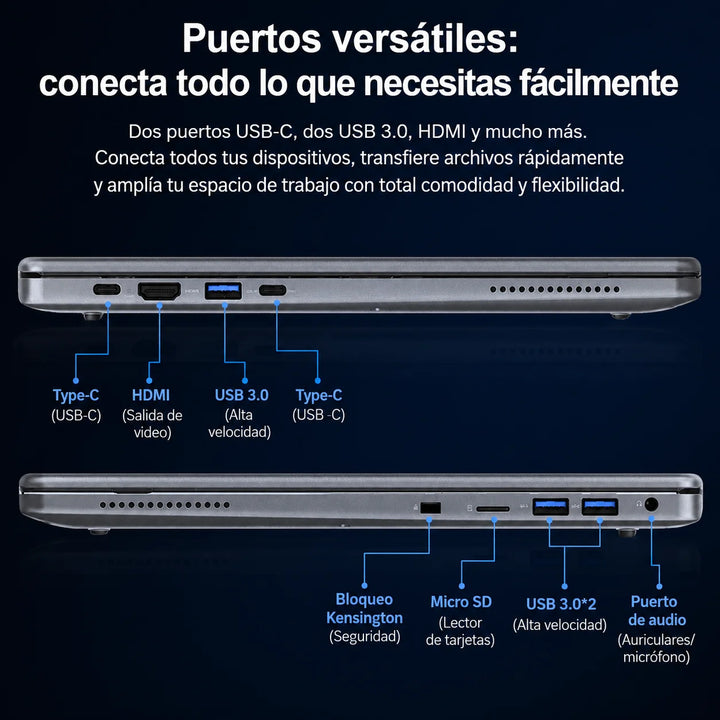 Ninkear N16 Pro portátil laptop pc 16 pulgadas 2.5K 120Hz IPS Intel Core i7-12700H 16GB RAM 1TB SSD Windows 11 ordenador gaming negocio oficina estudio trabajo portátil potente