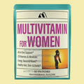 Parches transdermicos multivitamínicos para mujer con vitamina A, B, C, D y E, calcio y magnesio, soporte inmunológico 30 parches