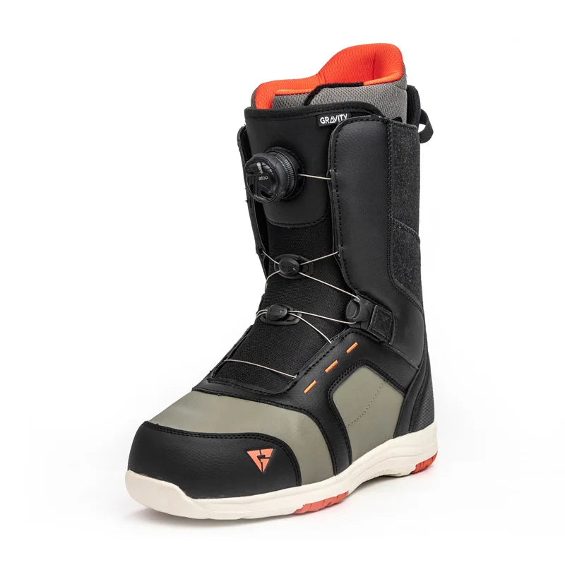 Botas de Snowboard Atop con Hebilla de Acero de Ajuste Rápido, Calzado Impermeable y Resistente al Desgaste, Cómodas y Cálidas para Todo Tipo de Montaña