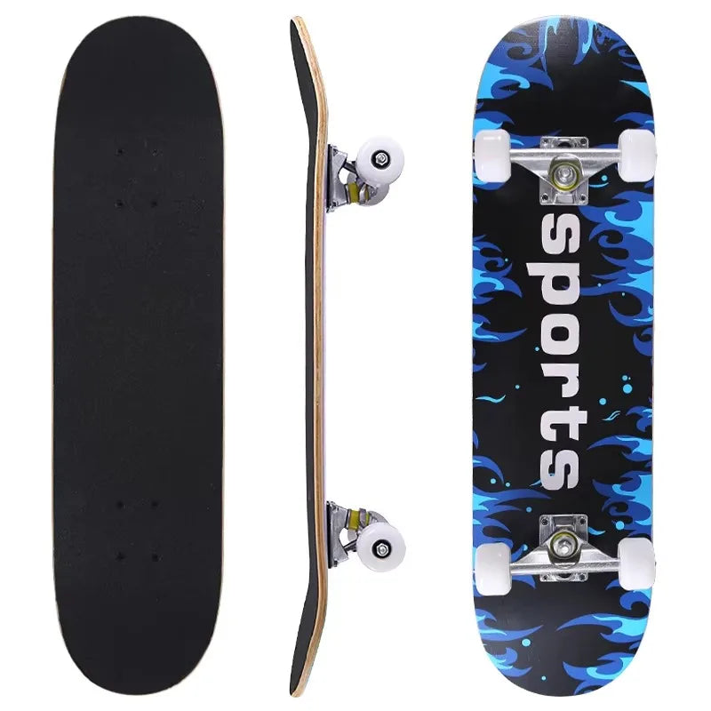 Patineta Infantil de 80 * 20cm con Logotipo y Diseño Personalizados, Patineta Económica de Cuatro Ruedas, Venta Popular