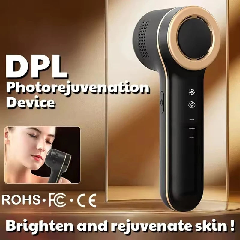 Nuevo dispositivo de rejuvenecimiento de la piel DPL, luz infrarroja estroboscópica, sensación de hielo, tecnología indolora, instrumento de belleza de punto de congelación