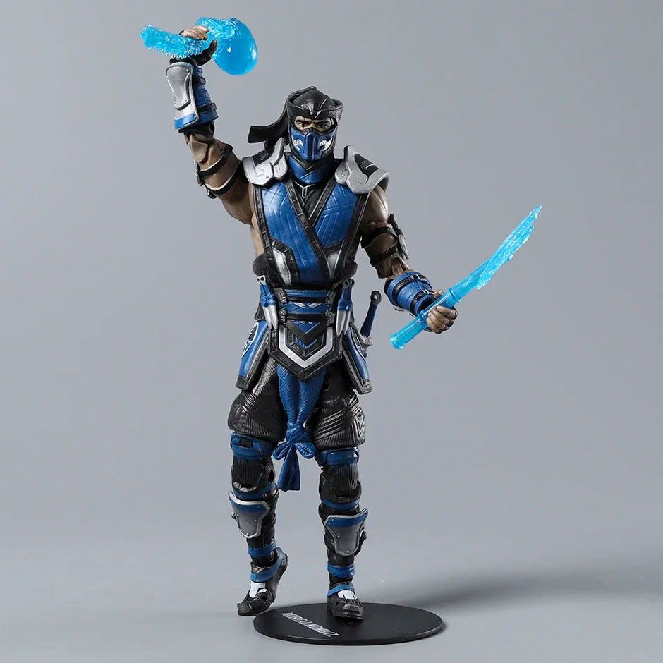 Figura de acción de Sub-Zero / Scorpion de 7" de la serie 1 de Mortal Kombat