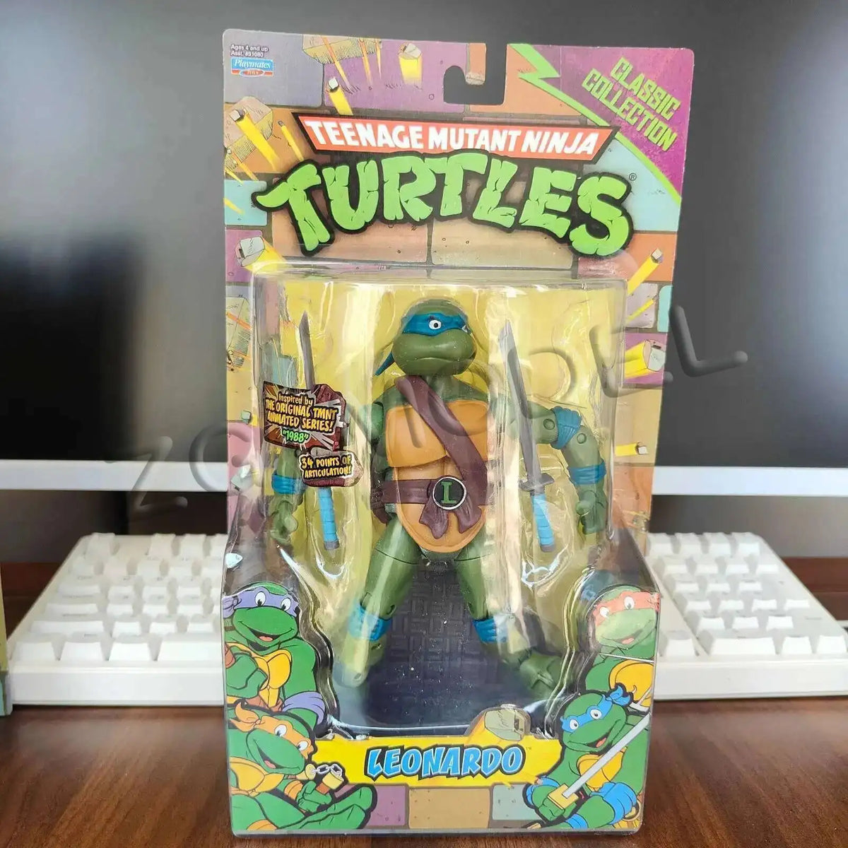 Figuras de acción de las Tortugas Ninja adolescentes mutantes anime, muñecos articulados, adornos coleccionables, modelo de juguete, regalos