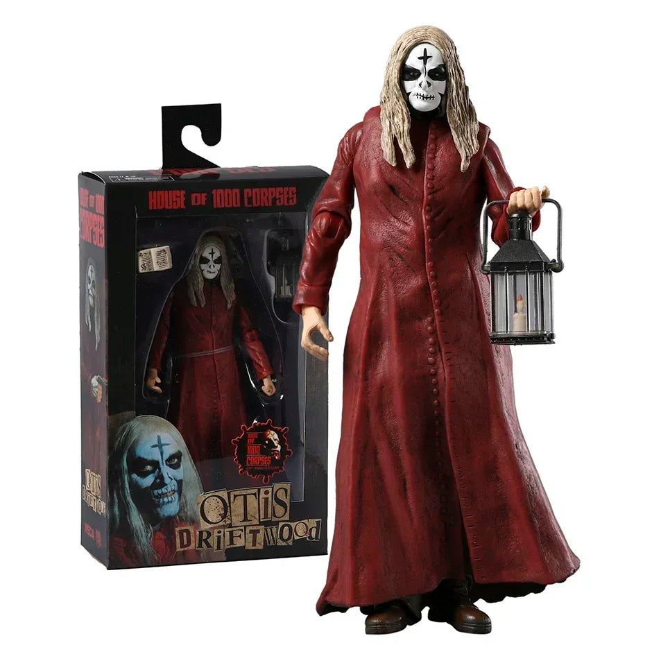 Reel House Of 1000 Corpses 20th Anniv. Capitán Figura de acción coleccionable Spaulding Otis Driftwood de 7 pulgadas