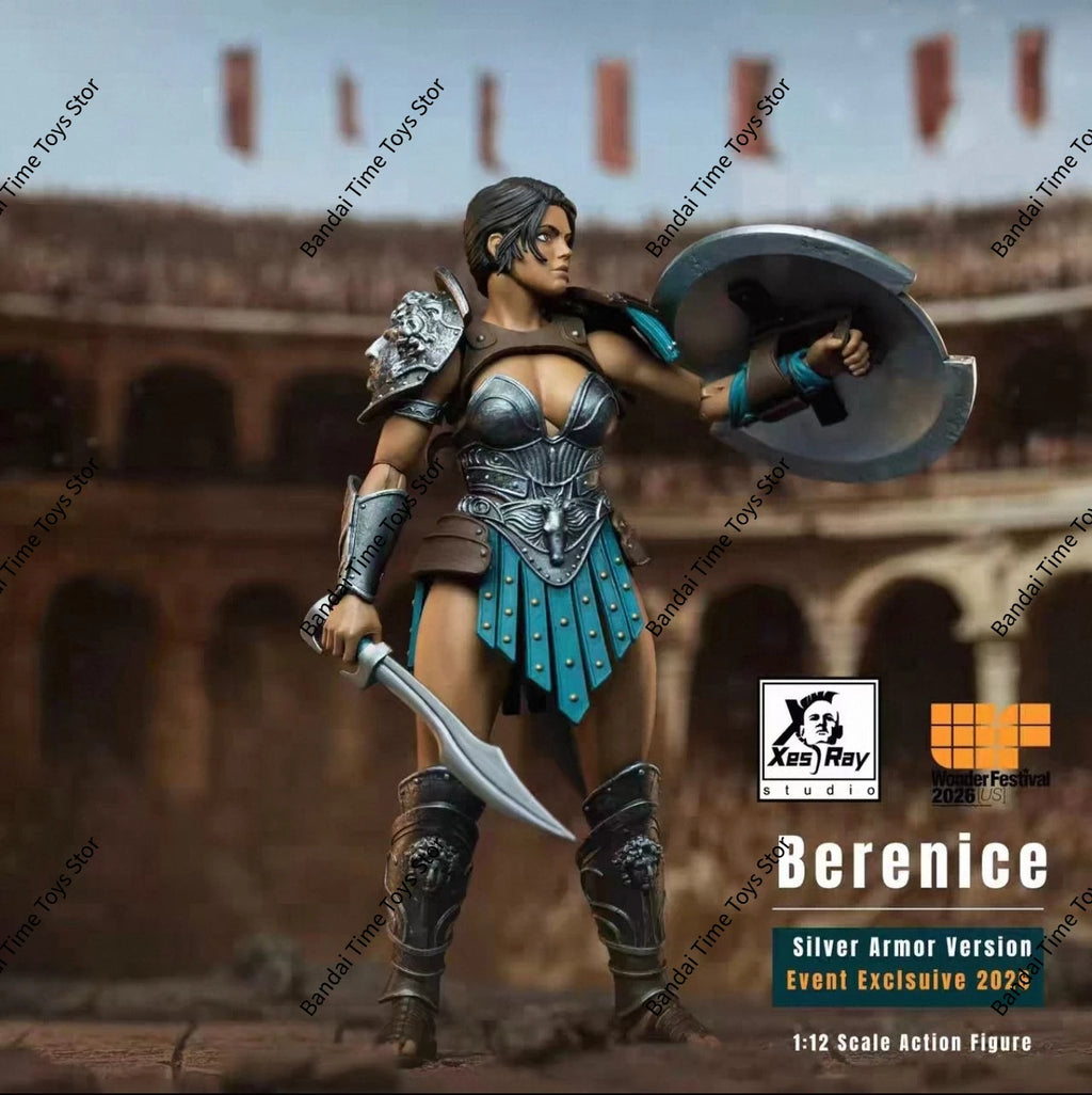 [EN STOCK] Figura de Acción XesRay Fight for Glory 1/12, Combatientes Ola 6, Cassia, Berenice, Medocus, El Modelo de Anime Tracio