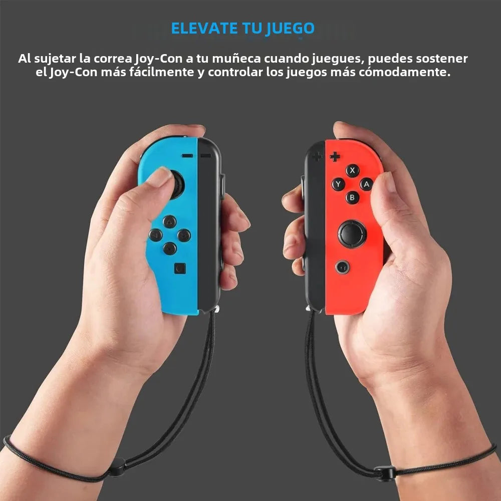 GAMINJA para Nintendo Switch y controlador de mando OLED, cuerda de mano, correa de muñeca Joy-con, accesorios para videojuegos para ordenador portátil