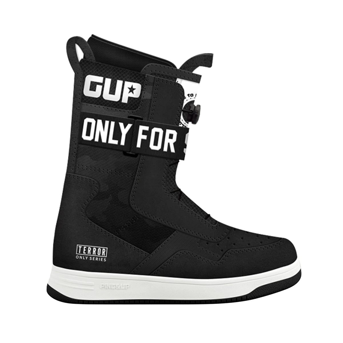 Botas de Snowboard Personalizadas al por Mayor TERROR de Calzado Rápido para Hombre y Mujer, Botas de Nieve Impermeables para Freestyle y Todoterreno