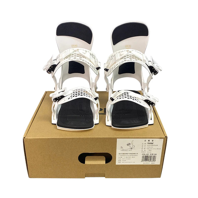 Fijaciones de Snowboard de Alta Calidad Unisex para Todo Tipo de Montaña, Fijaciones de Snowboard Ajustables para Hombre