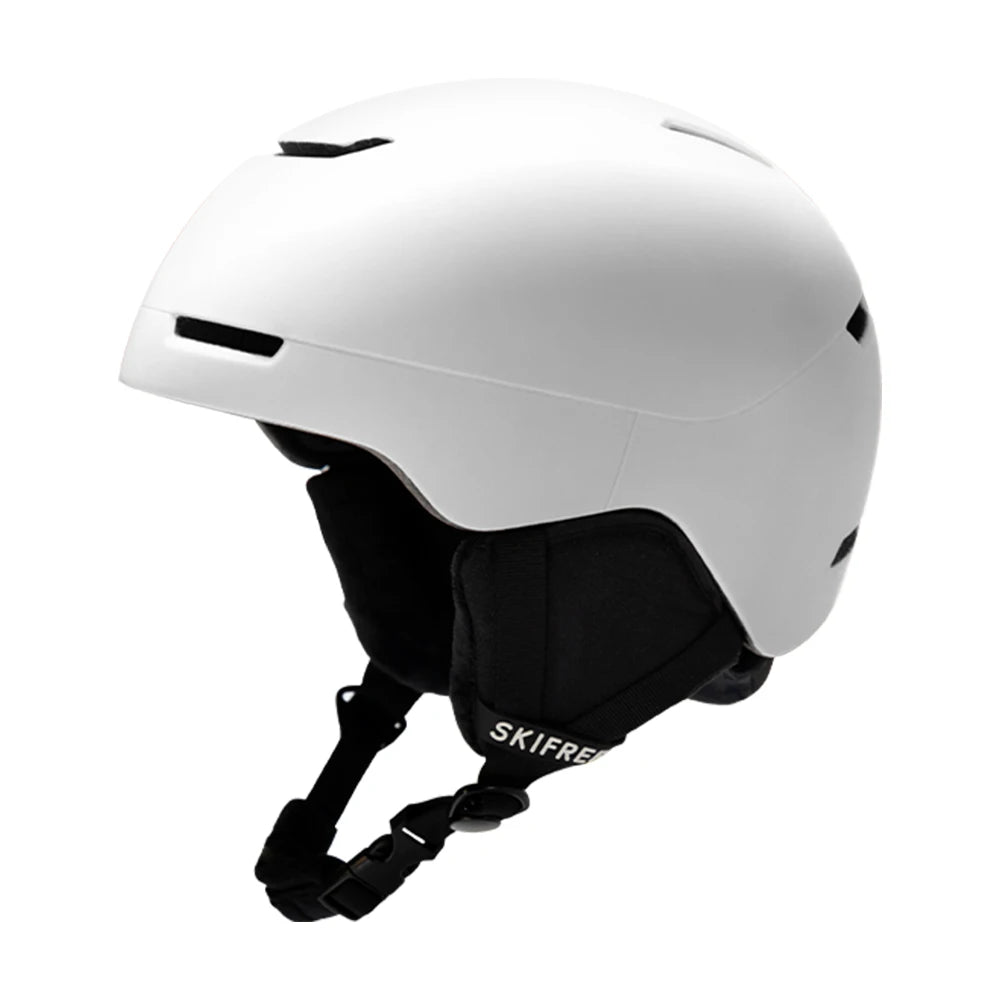 Casco de Esquí SKIFREE-S2 Zhufeng, Carcasa de PC Ligera, Almohadilla EPS, Ajuste 3D Regulable, Ajuste Asiático, Almohadillas de Oído Removibles