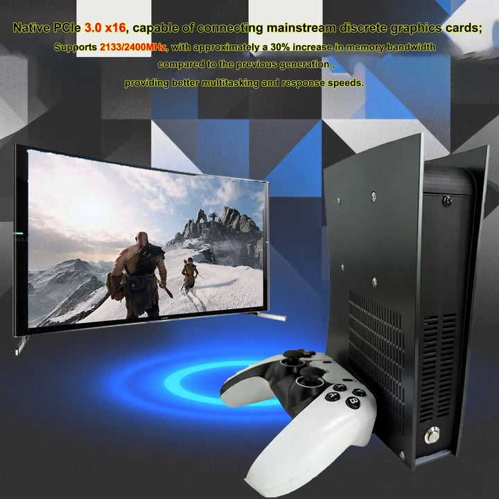 Nueva CPU AC1 Pro Actualizada con Sistema Dual, Funciones de Win11, 2/4 TB de ROM, 8/16 GB de RAM y Más de 99,999 Juegos para Switch, PS2, PS3, XBOX, NGC