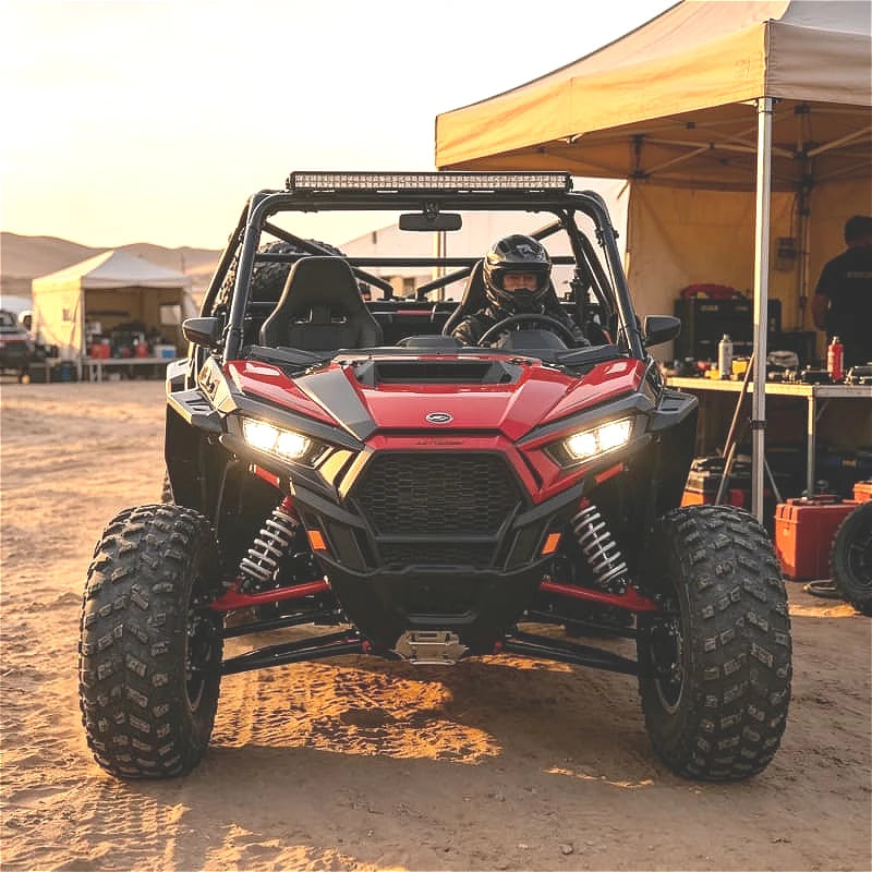 Vehículo Todoterreno 680cc 4x4, Buggy de Playa, Cuatrimoto Utilitaria de Cuatro Plazas con Portaequipajes para Granja, Rancho, Transporte de Carga Pesada, Personalizable