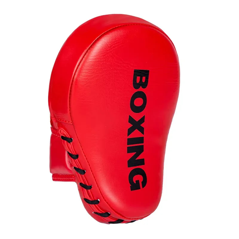 1 Uds. Objetivo de mano de boxeo, patada marcial tailandesa, entrenamiento Sanda, guante de entrenamiento de Karate grueso, almohadillas de punzón de enfoque, objetivo de mano de cinco dedos