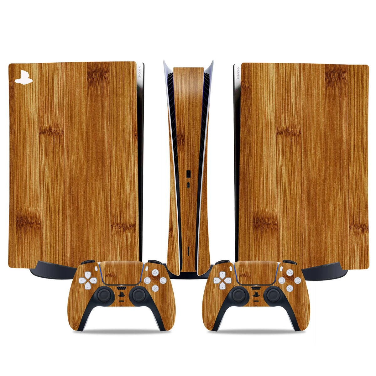 Adhesivo para consola PS5 Digital, cubierta protectora de vinilo para control de juego