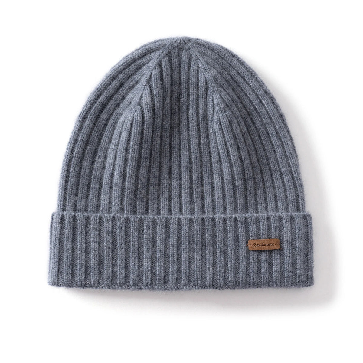 MERRILAMB 100% gorro de Cachemira Natural para mujeres/hombres, gorro suave y cálido para exteriores, gorro acanalado para invierno, gorros de punto informales Unisex sólidos