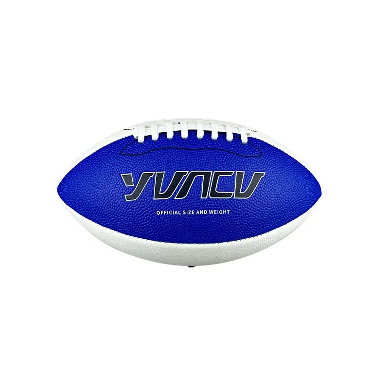Fútbol americano estándar para adiestramiento al aire libre y juego recreativo, tamaño estándar oficial, Rugby 9 6, 1 ud.