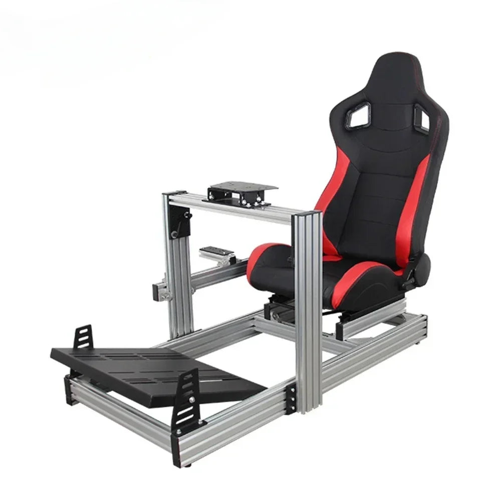 Para simulador de juegos Ps4 Ps5 Xbox one soporte para volante de carreras Chulovs con pantalla de conducción G25 G27 G29