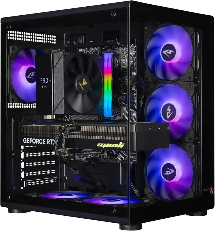 Pack Gaming – TTX-ECO BLACK - RTX 5060Ti 16GB || i5-14400F || H610 + WiFi-Bluetooth || 32GB DDR5 || 1TB M.2