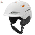 MOON-casco de esquí para adultos, casco de Snowboard para exteriores para adultos jóvenes, Carcasa de ABS y espuma EPS, orificios de ventilación ajustables, gafas compatibles