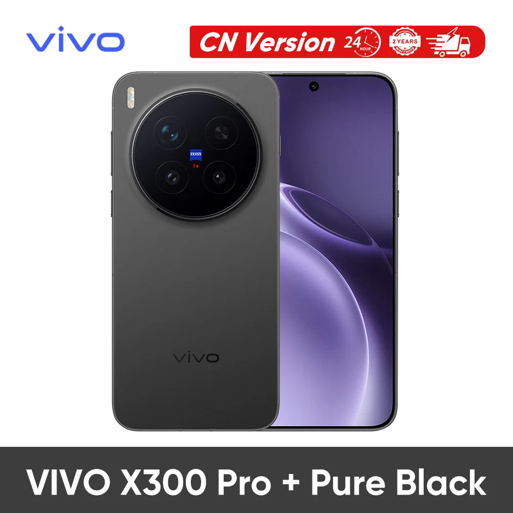 Smartphone VIVO X300 Pro 5G, Dimensity 9500, 6510 mAh, carga rápida FlashCharge de 90 W, pantalla AMOLED de 6,78″, cámara teleobjetivo ZEISS APO de 200 MP, NFC, OTG
