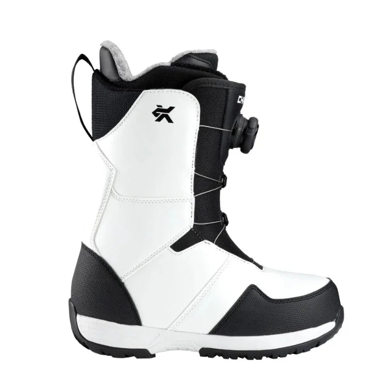 Botas de esquí con hebilla de alambre para hombre y mujer, zapatos de esquí de uso rápido, zapatos de snowboard, botas de nieve cálidas, equipo de invierno, 2025